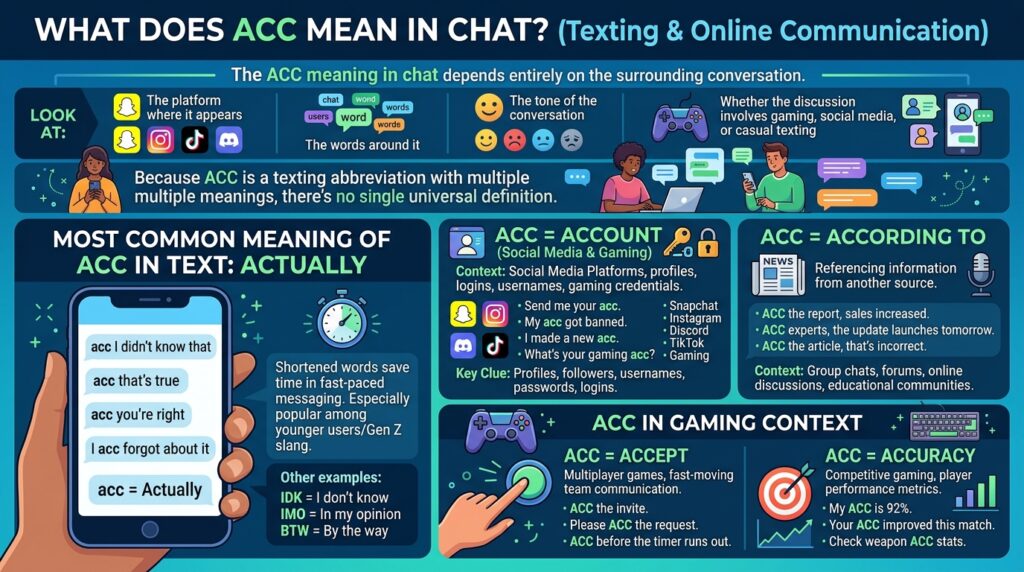 What Does ACC Mean in Chat?