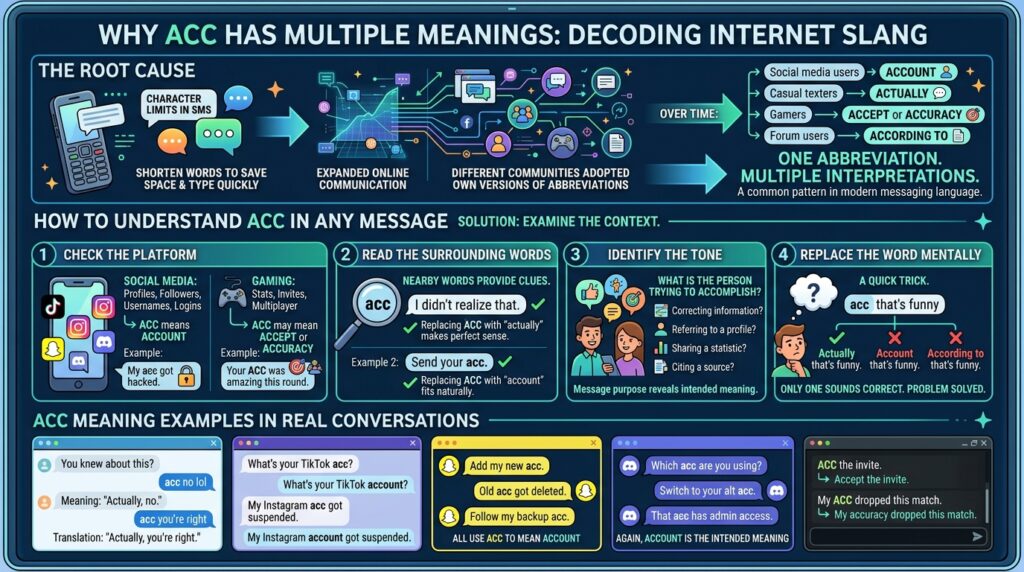 Why ACC Has Multiple Meanings