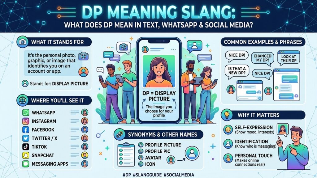 DP Meaning Slang: What Does DP Mean in Text, WhatsApp & Social Media?