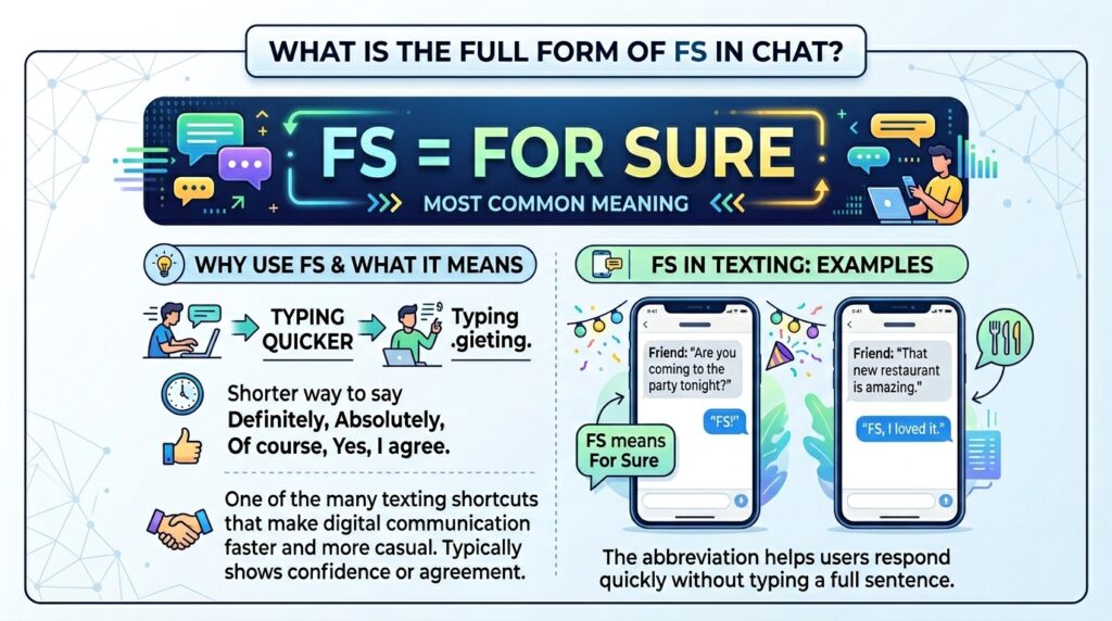 What Is the Full Form of FS in Chat?