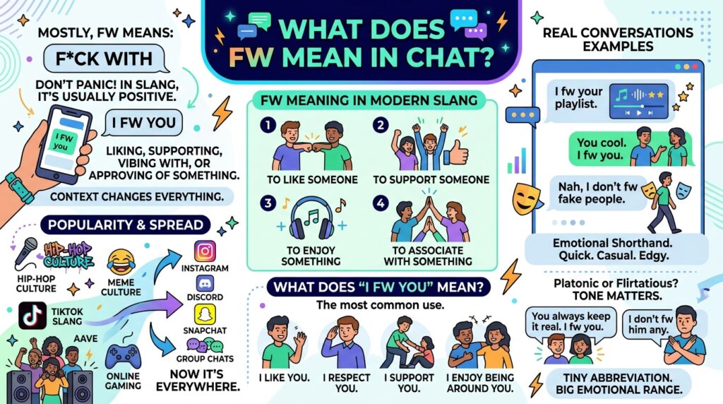 What Does FW Mean in Chat?