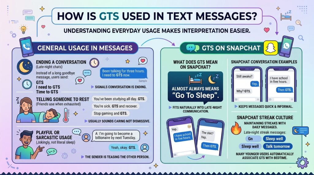 How Is GTS Used in Text Messages?
