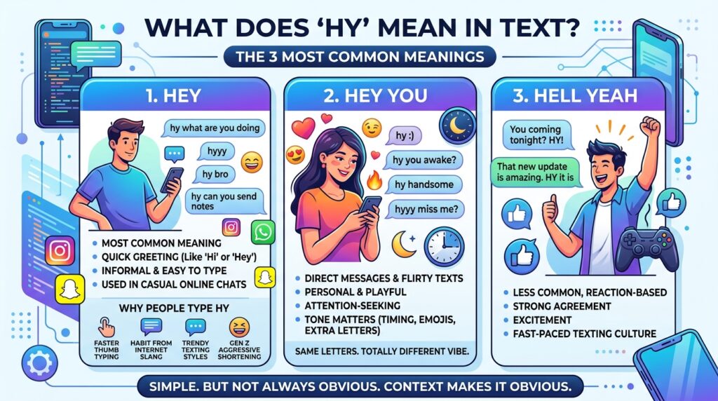 What Does HY Mean in Text?