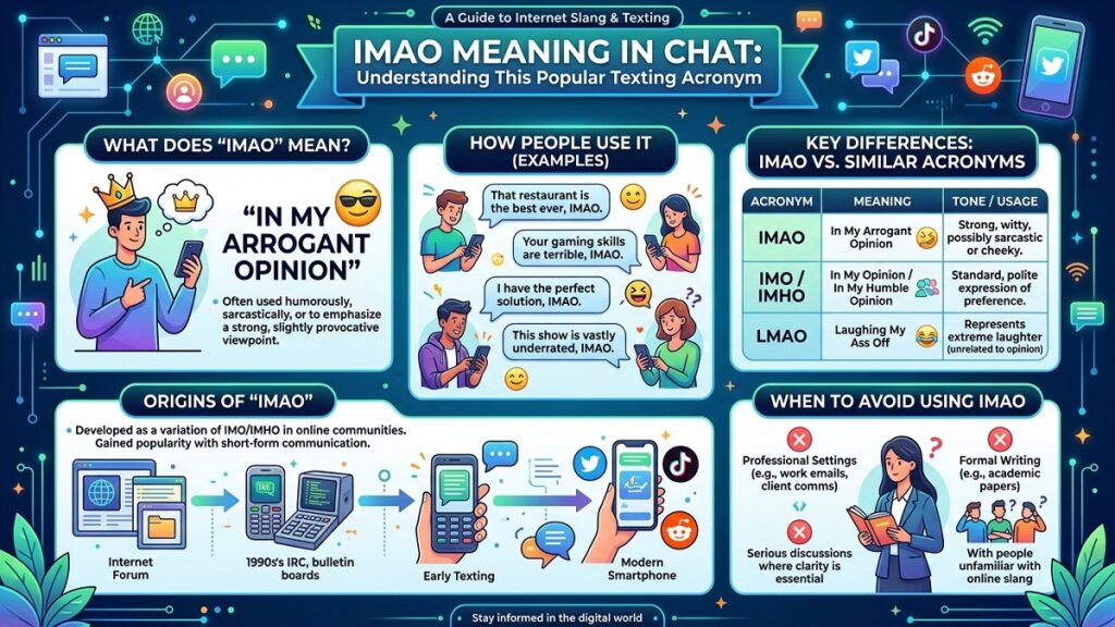 IMAO Meaning in Chat Understanding This Popular Texting Acronym