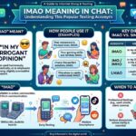 IMAO Meaning in Chat Understanding This Popular Texting Acronym
