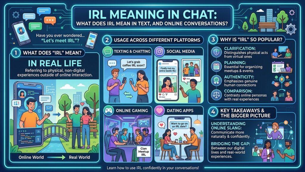 IRL Meaning in Chat What Does IRL Mean in Text, and Online Conversations