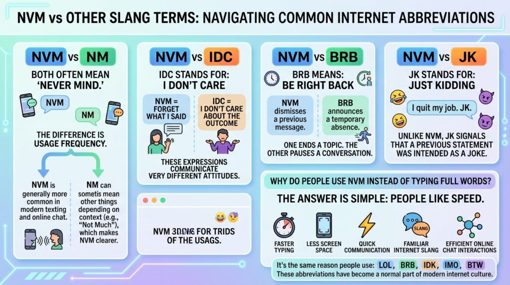 NVM vs Other Slang Terms