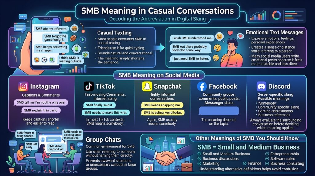 SMB Meaning in Text What Does SMB Mean in Messages, and Online Chats 2