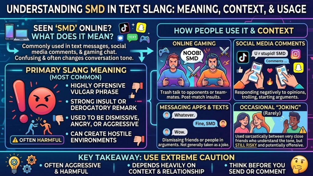 SMD Meaning in Text What It Means and How People Use It