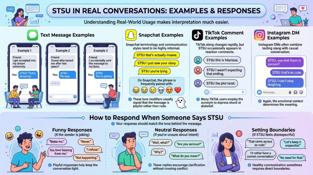 Examples of STSU in Real Conversations