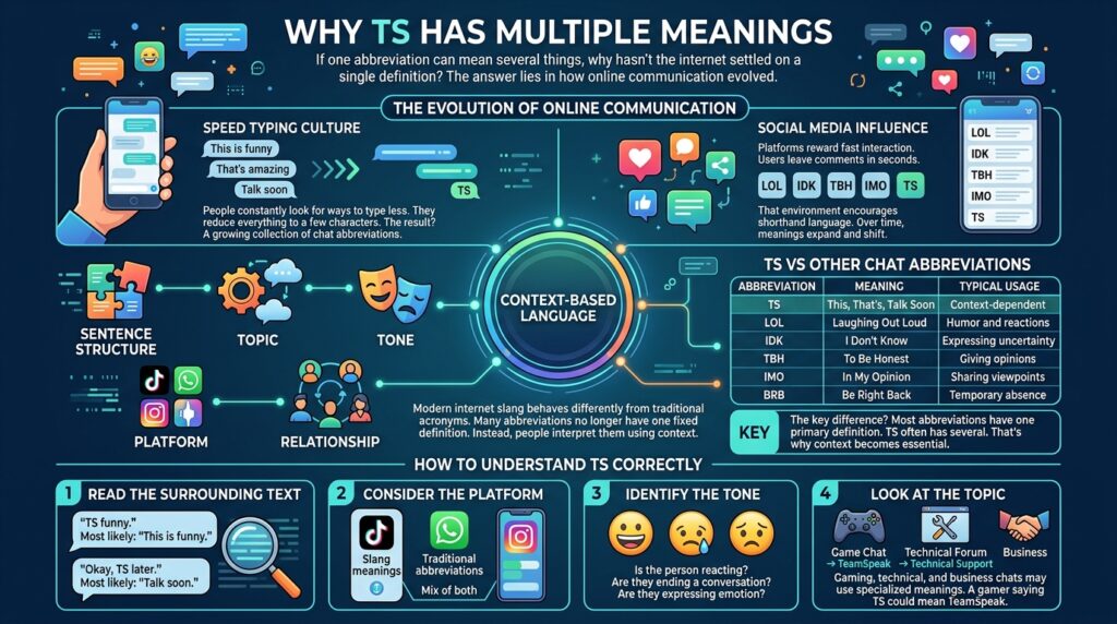 Why TS Has Multiple Meanings