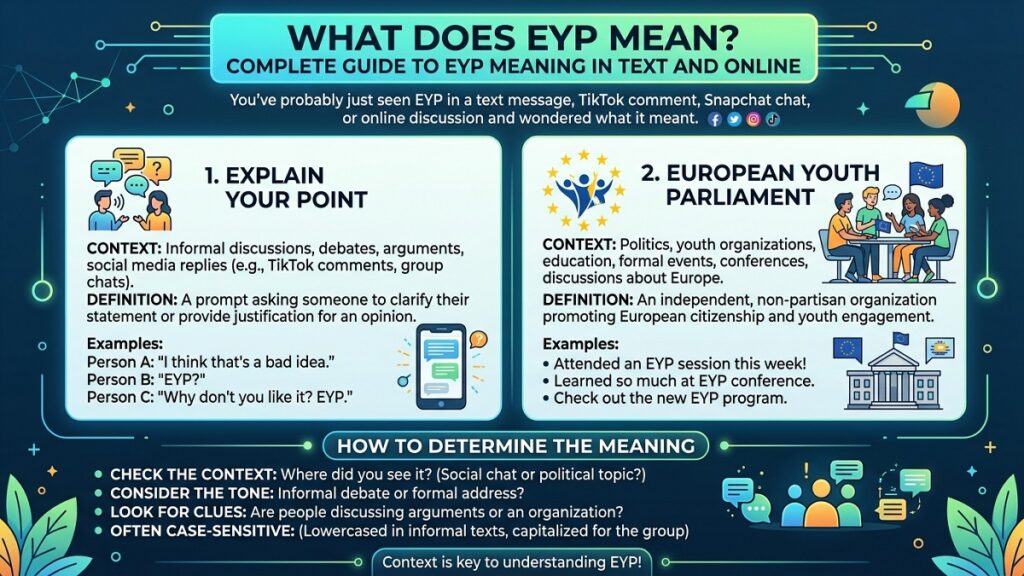 What Does EYP Mean Complete Guide to EYP Meaning in Text and Online