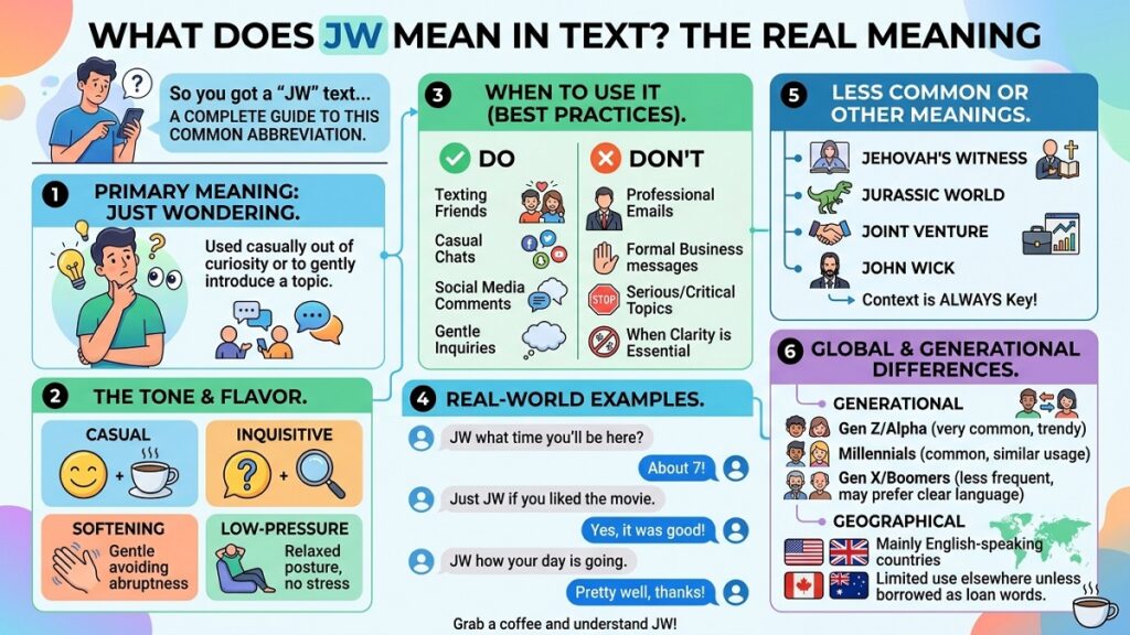 What Does JW Mean in Text The Real Meaning