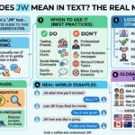 What Does JW Mean in Text The Real Meaning