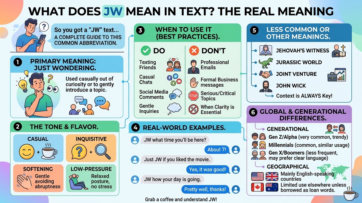 What Does JW Mean in Text The Real Meaning