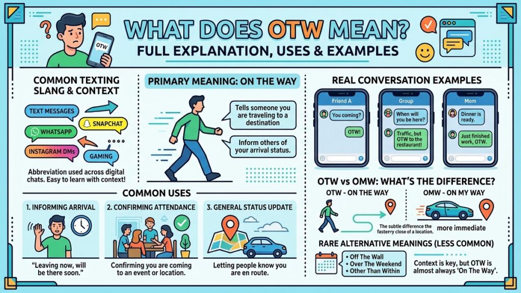 What Does OTW Mean Full Explanation, Uses & Examples