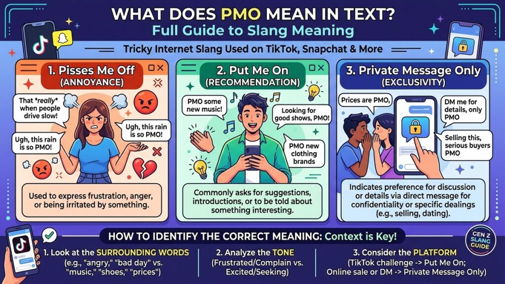 What Does PMO Mean in Text Full Guide to Slang Meaning