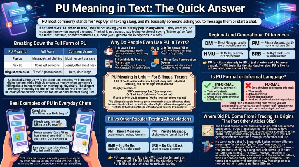 What Does PU Mean in Text The Complete 2026 Guide to This Confusing Slang Term 1