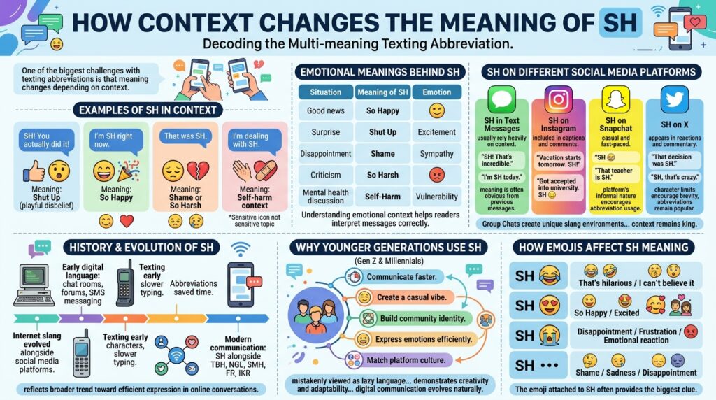 What Does SH Mean in Text Complete Meaning, Uses, and Examples 2