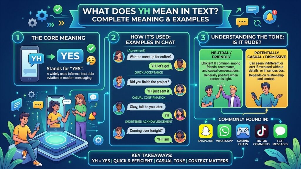 What Does YH Mean in Text Complete Meaning, & Examples