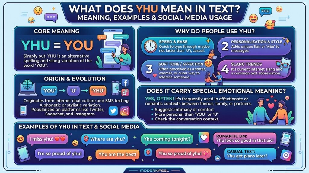 What Does YHU Mean in Text Meaning, Examples & Social Media Usage