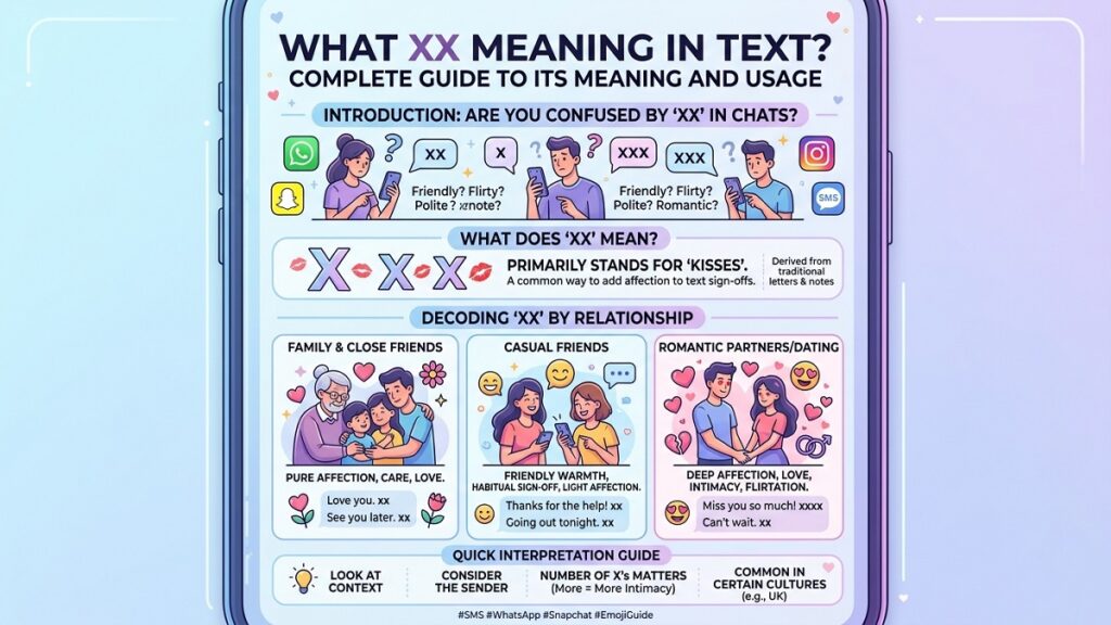 What XX Meaning in Text Complete Guide to Its Meaning and Usage