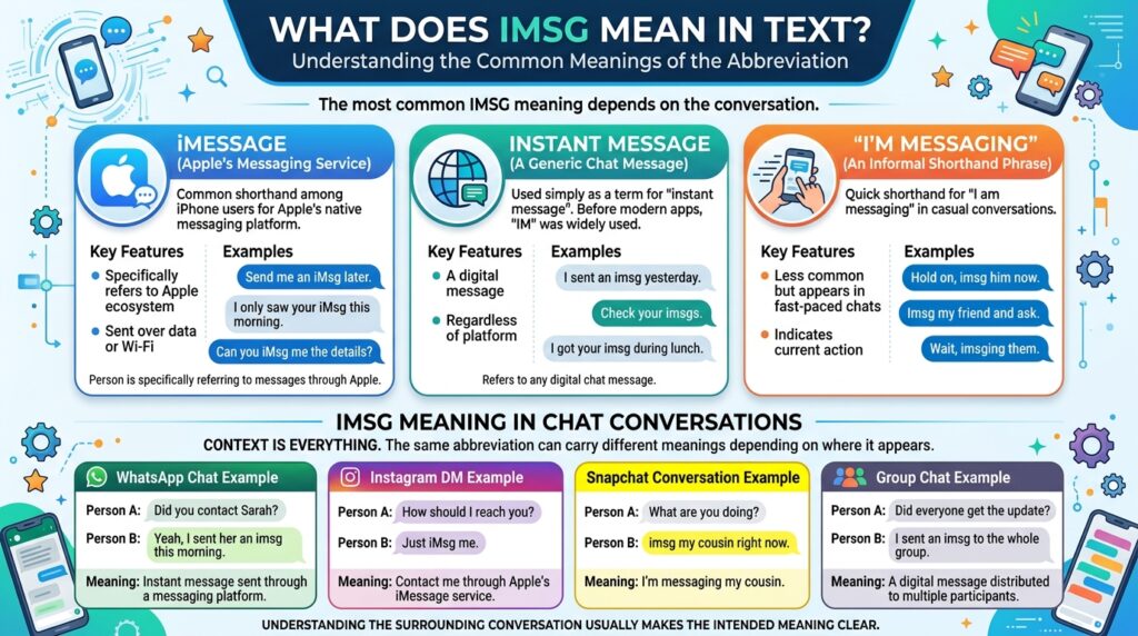 What Does IMSG Mean in Text?