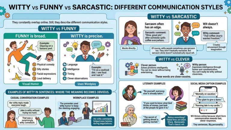 Witty Meaning: Definition, Examples, Synonyms & How to Use It - Witty ...