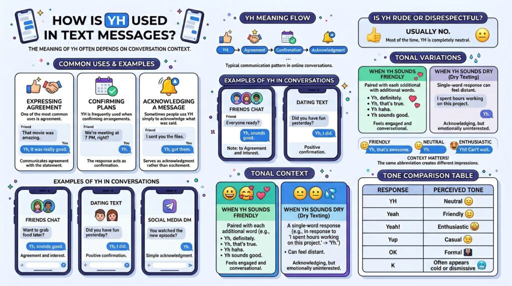 How Is YH Used in Text Messages?