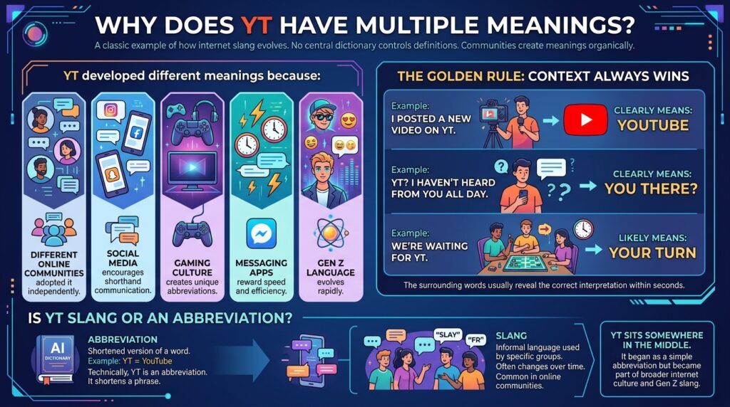 Why Does YT Have Multiple Meanings?