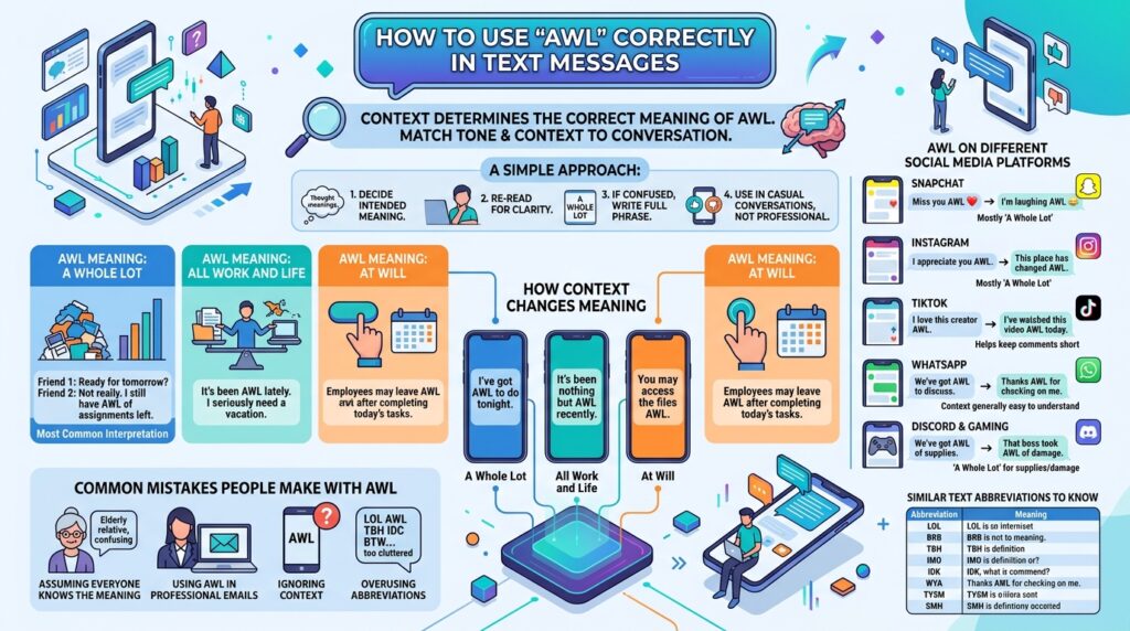 What Does AWL Mean in Text Complete Meaning, Examples, and How to Use It 2
