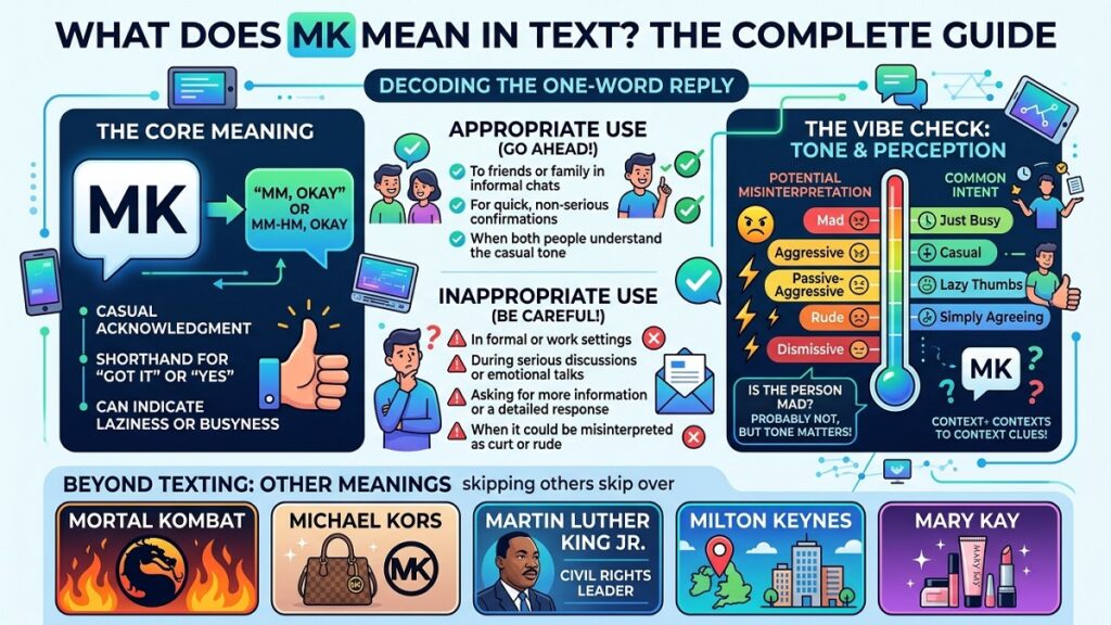 What Does MK Mean in Text The Complete Guide