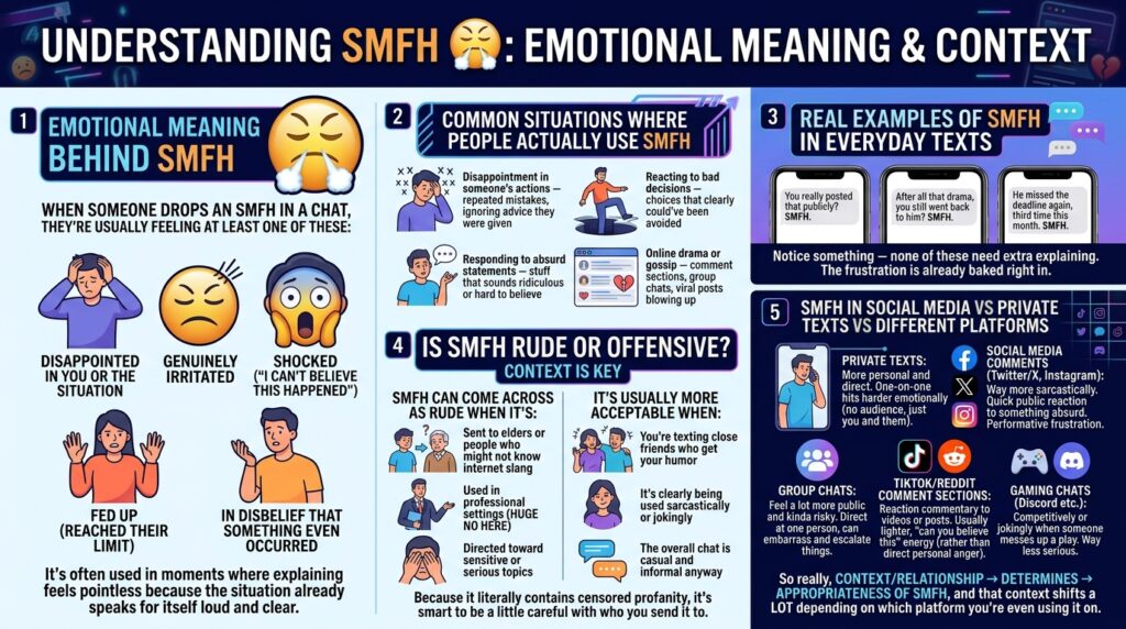 What Does SMFH Mean in Text? The Complete Guide 2