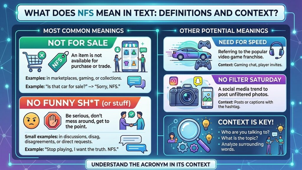 What Does NFS Mean in Text Definitions and Context