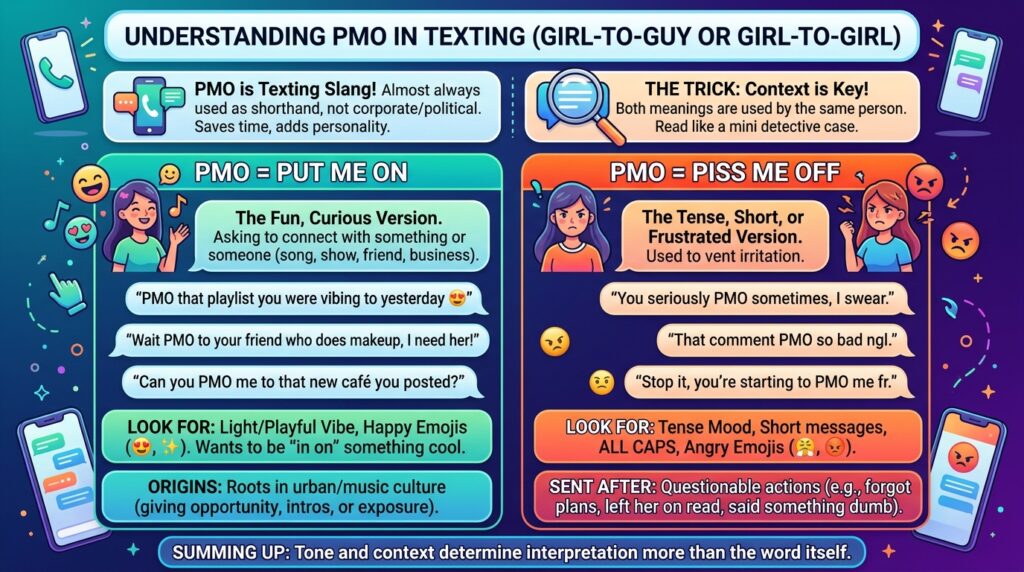 What Does PMO Mean in Text From a Girl The Real Answer 1