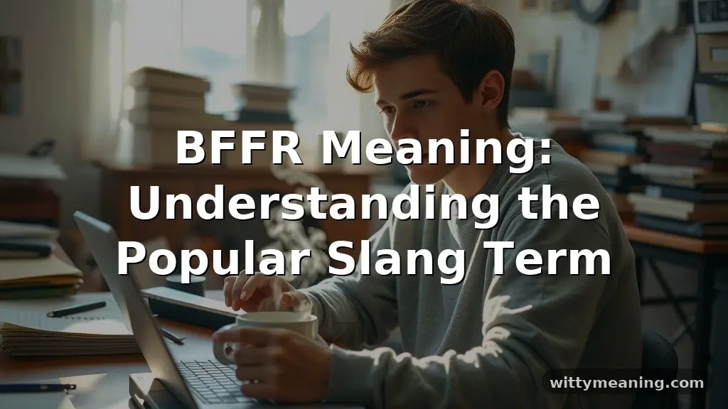 bffr meaning