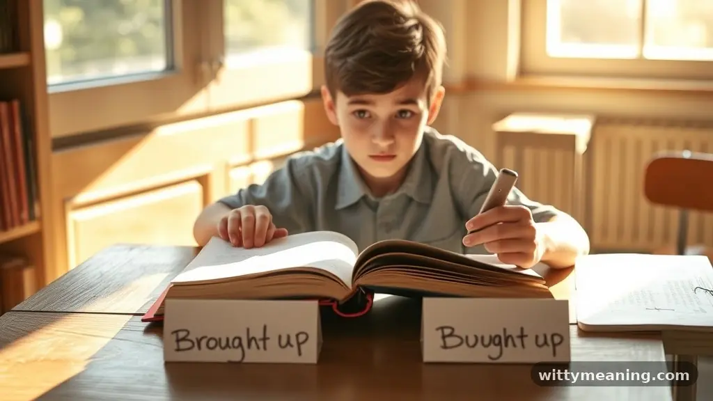 Common Confusions and Misconceptions - born and brought up