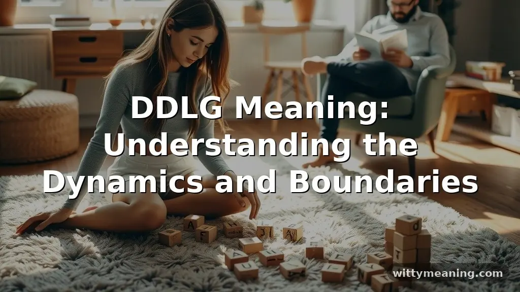 ddlg meaning