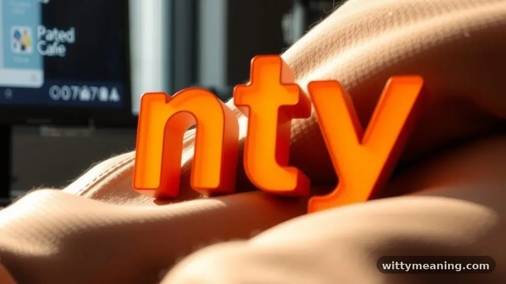 Debunking Myths About Internet Acronyms - what does nty mean