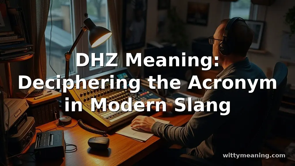 dhz meaning