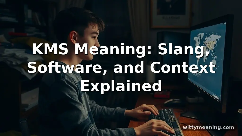 KMS Meaning