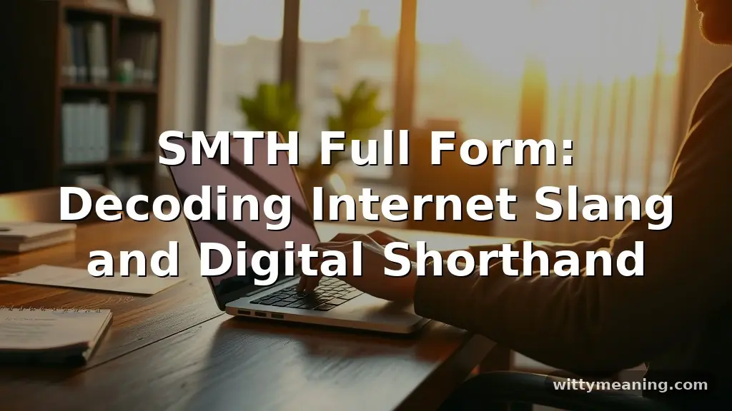 smth full form