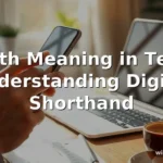 smth meaning in text