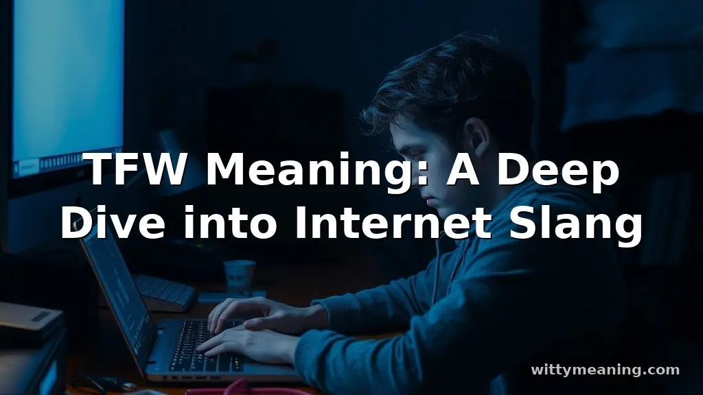 tfw meaning