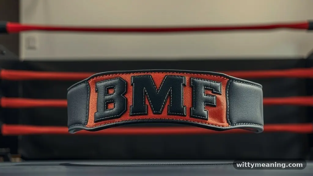 The BMF Belt in Combat Sports - what does bmf mean