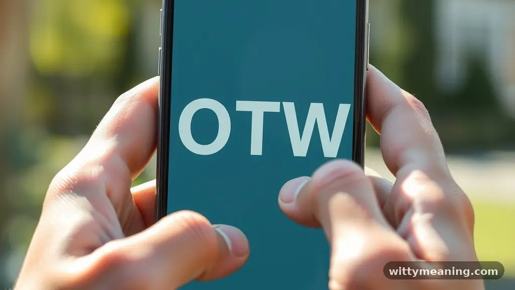 The Core Definition of OTW - otw meaning