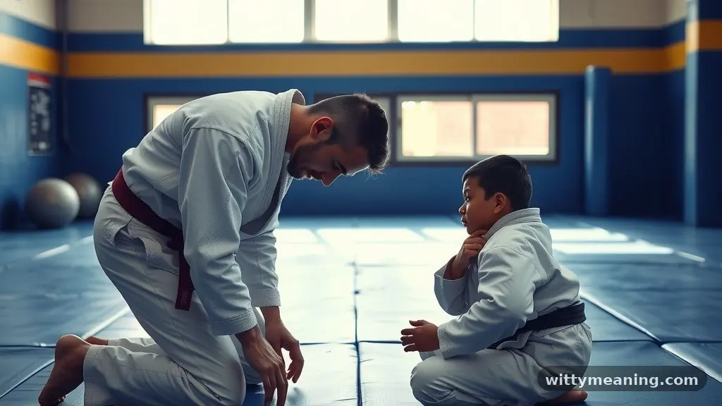 The Martial Arts Connection - what does oss mean in text