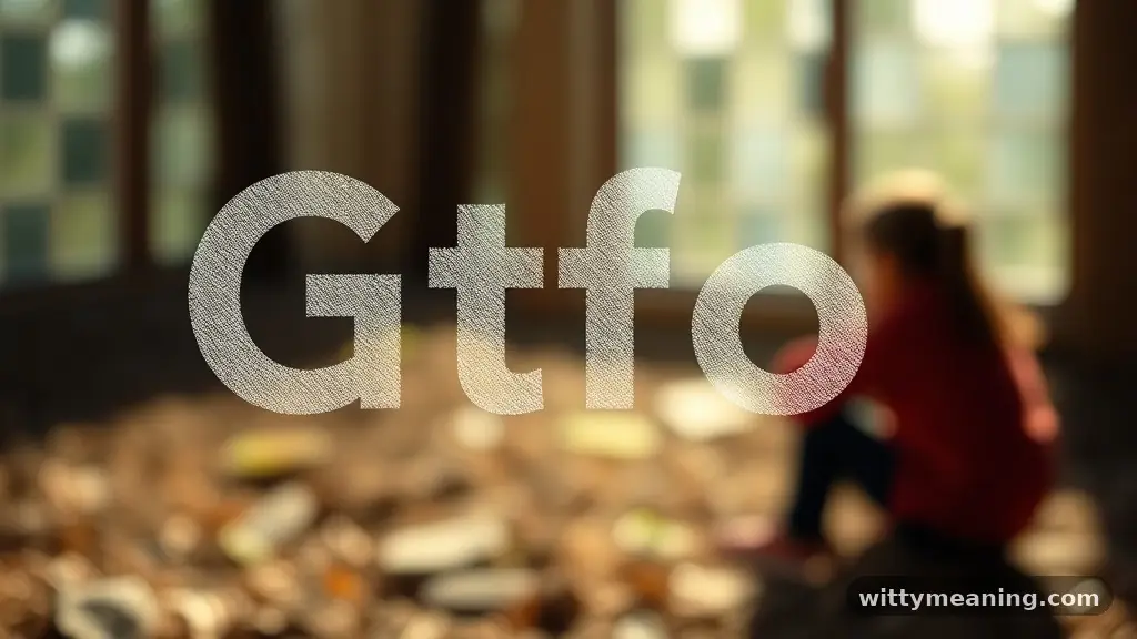The Origin and Evolution of Digital Shorthand - what does gtfo mean in text
