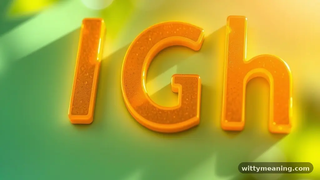 The Role of Phonetic Spelling - what does igh mean in text