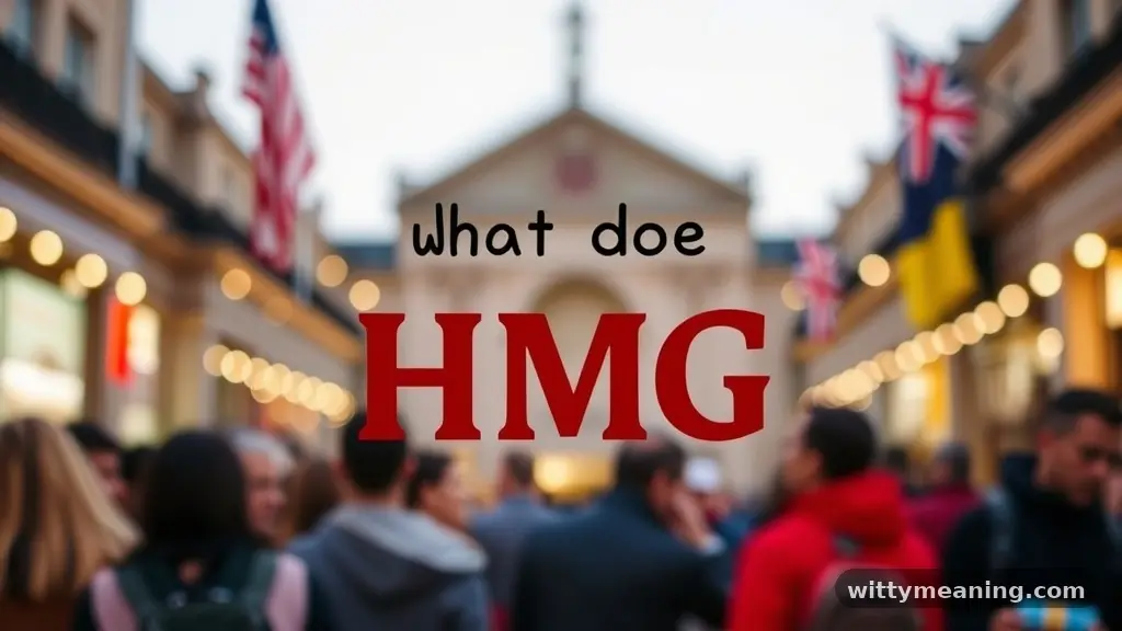 The Social Meaning of HMG - what does hmg mean in text